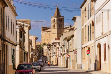 İglesia Parroquial de Nostra Senyora de la Consolacio, Porreres, mallorca. Islas Baleares, İspanya, Avrupa