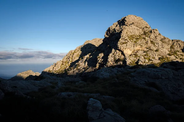 Castellot 752 Meter Escorca Mallorca Balearen Spanien — Stockfoto
