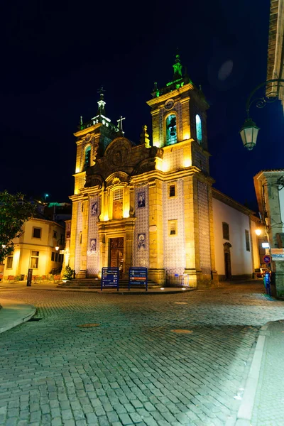 Iglesia San Pedro Borgmästare Iglesia Gouveia Siglo Xvii Gouveia Serra — Stockfoto