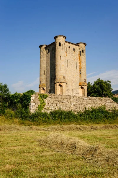 Castillo Arques Siglo Xiii Departamento Del Aude Languedoc Russillon Piriineos — ストック写真