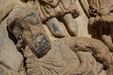 İsa 'nın soyağacıyla rahatlamak, Jese ağacı, XII yüzyıl, Santo Domingo de Silos manastırı, Burgos, İspanya