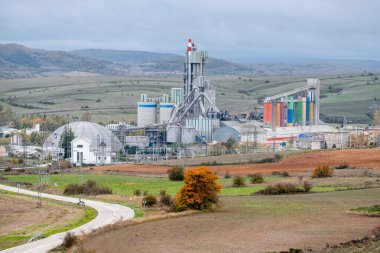 Beton fabrikası, Mataporquera, Cantabria, İspanya