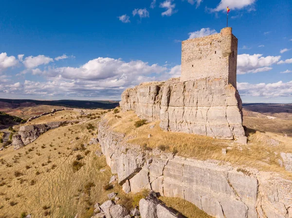 stock image Castle of Atienza, fortress of Muslim origin, Atienza, Guadalajara Province,  Spain