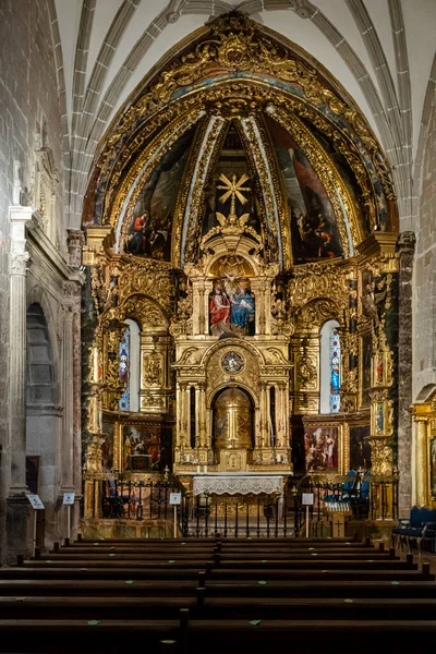 Museo Caballada Kościół Świętej Trójcy Atienza Guadalajara Hiszpania — Zdjęcie stockowe
