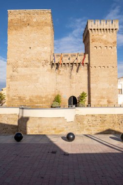 Castillo de Aguas Mansas, construido durante los siglos XIII y XIV, Agoncillo, La Rioja, İspanya, Avrupa