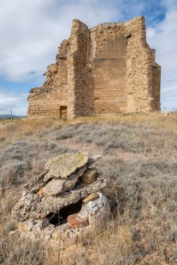 Ermita de San Justo y San Pastor, siglo XVI, El Redal, La Rioja, İspanya, Avrupa