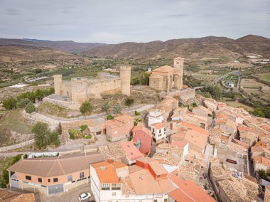 Castillo de Cornago, siglo XIII, Cornago, La Rioja, İspanya, Avrupa