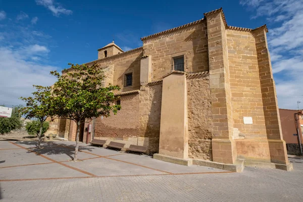 Iglesia Parroquial San Vicente Galilea Rioja Spain Europe — стокове фото