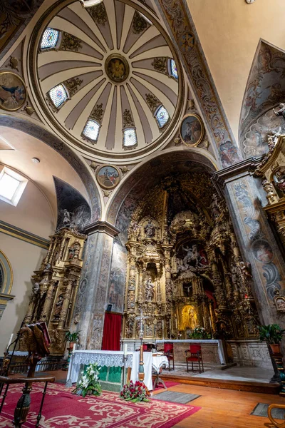 Altar Barroco Iglesia Santiago Siglo Xvii Calahorra Rioja España Europa — Foto de Stock