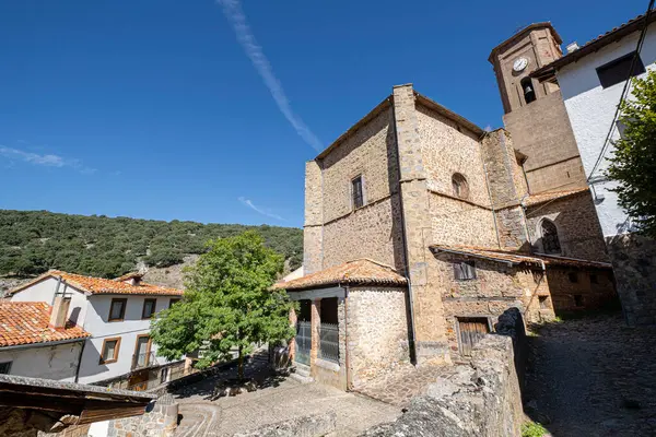 Iglesia San Miguel Siglo Xvi Ortigosa Cameros Rioja España —  Fotos de Stock