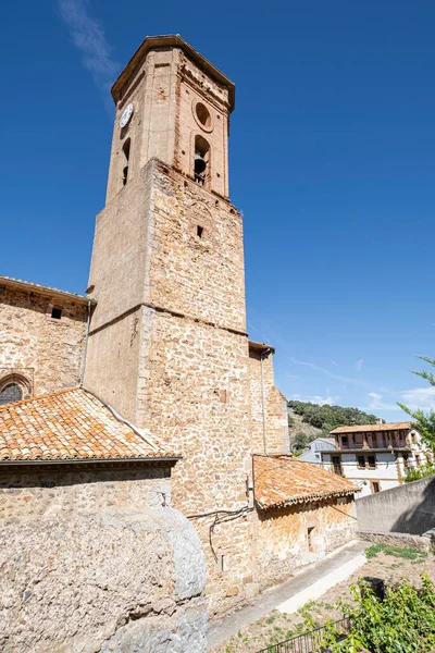 Iglesia San Miguel Siglo Xvi Ortigosa Cameros Rioja Spanje — Stockfoto