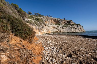 Cala Bota, Manacor, Mallorca, Balearic Islands, Spain clipart