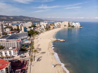 Magaluf Sahili, Mallorca, Balear Adaları, İspanya