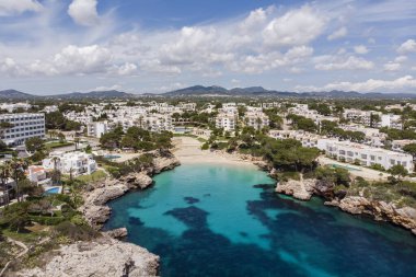 Cala Esmeralda, Cala d Or, Santanyi, Mallorca, Balear Adaları, İspanya