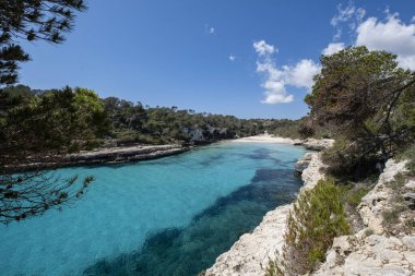 Cala Llombards, Santanyi, Mallorca, Balear Adaları, İspanya