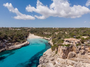 Cala Llombards, Santanyi, Mallorca, Balear Adaları, İspanya