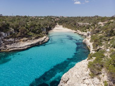 Cala Llombards, Santanyi, Mallorca, Balear Adaları, İspanya