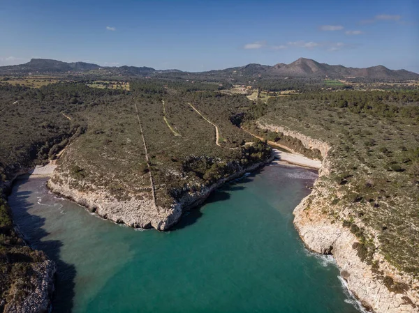 Cala Magraner Cala Pilota Manacor Mallorca Balearic Islands Spain — Stock Photo, Image