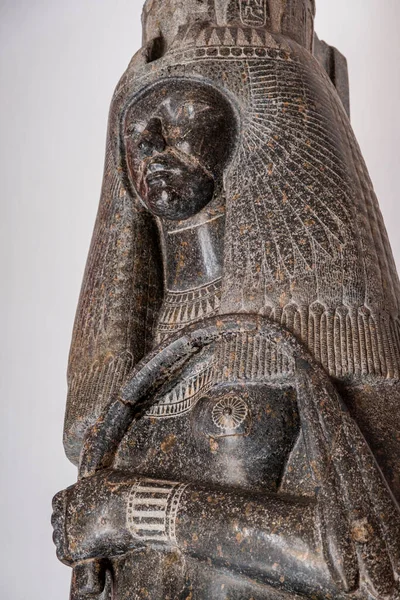 Standbeeld Van Koningin Tuya Graniet Gevonden Rome Horti Sallustiani Dynastie — Stockfoto