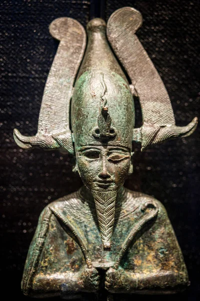 Ozirisz Isten Gergely Egyiptomi Múzeum Musei Vaticani Vatikánváros Állam Róma — Stock Fotó