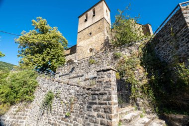 Santa Eulalia kilise, 16. yüzyıl, Borau, Huesca, Jacetania bölgesi, Aragon, İspanya