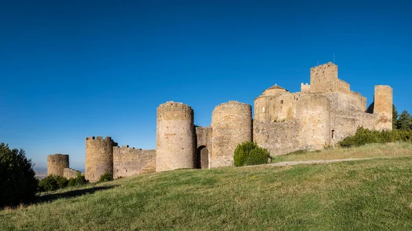 Castello Loarre Huesca Spagna — Foto Stock