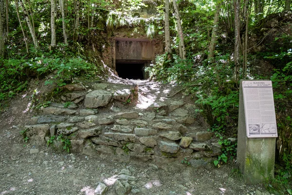 Bunker Van Lijn Canfranc Aragon Valley Jacetania Huesca Spanje — Stockfoto