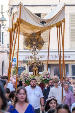 Corpus Christi alayı, Pollensa, Mayorka, Balear Adaları, İspanya