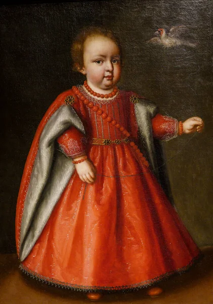 Portretul Lui Francesco Barberini Ottavio Leoni Nins Portrete Pentru Copii — Fotografie, imagine de stoc