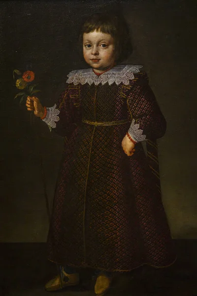 Băiat Care Deține Baston Atributul Sfântului Iosif Jacopo Empoli Nins — Fotografie, imagine de stoc