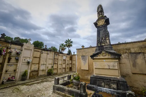Andratx Cemitério Municipal Maiorca Ilhas Baleares Espanha — Fotografia de Stock