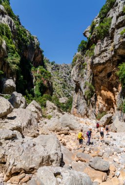 Torrent de Pareis, Sa Calobra, Mayorka, Balear Adaları, İspanya