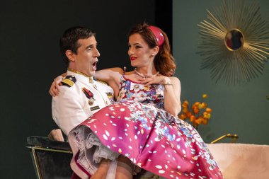 L 'elisir d' amore Operası, Donizetti, Tiyatro Müdürü, Palma, Mayorka, Balearic Adaları, İspanya