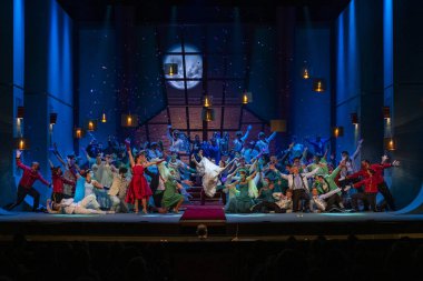 L 'elisir d' amore Operası, Donizetti, Tiyatro Müdürü, Palma, Mayorka, Balearic Adaları, İspanya