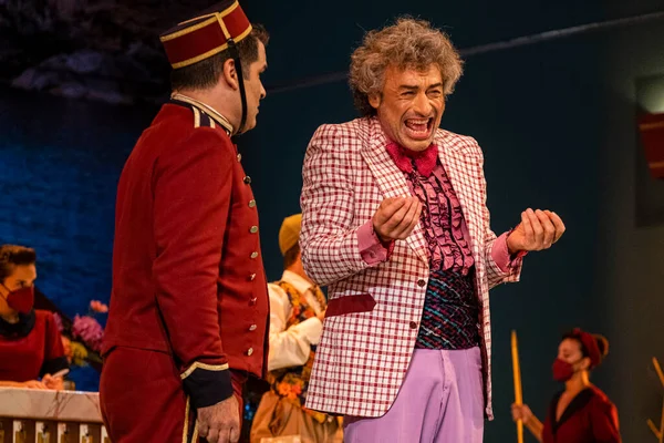 L 'elisir d' amore Operası, Donizetti, Tiyatro Müdürü, Palma, Mayorka, Balearic Adaları, İspanya