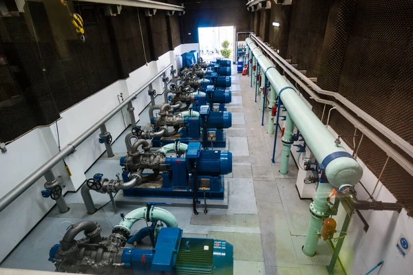 Desalinizadora Son Tugores Centro Control Estacion Tratamiento Agua Potable Palma — Stock Photo, Image