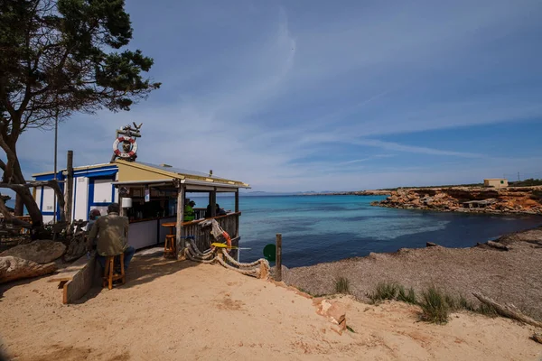 stock image Cala Saona, Formentera, Pitiusas Islands, Balearic Community, Spain