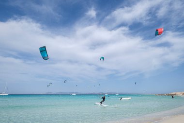 Illete Sahili Formentera, Pitiusas Adaları, Balear Community, İspanya