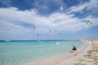 Illete Sahili Formentera, Pitiusas Adaları, Balear Community, İspanya