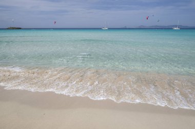 Illete Sahili Formentera, Pitiusas Adaları, Balear Community, İspanya