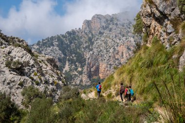 Biniaraix geçidi, Barranc de Biniarax, Mallorca, Balear Adaları, İspanya