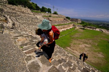 Yacimiento de Xochicalco. Estado de Morelos. Meksika..