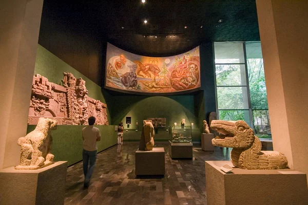 Národní Muzeum Antropologie Stát Mexiko Mexiko — Stock fotografie