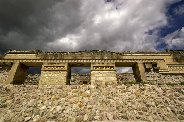 Археологічний Єкт Mitla Oaxaca Mexico — стокове фото