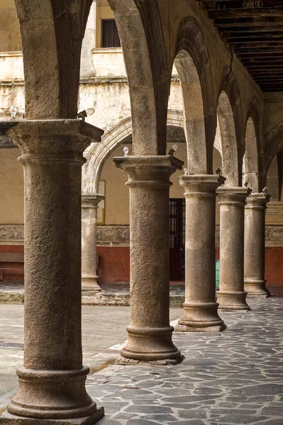 Klooster Kathedraal Van Hemelvaart Van Maria Xvi Eeuw Cuernavaca Staat — Stockfoto