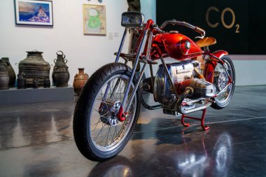 modifiye edilmiş motosiklet BMW r60, unvan yok, Abdessamad Celal, Sa Bassa Blanca Müzesi (msbb