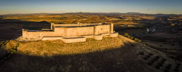 stock image Castillo del Cid, Jadraque, Guadalajara province, Spain