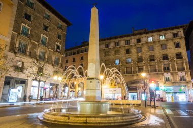 Prensesin kaynağı, 1834 (kaplumbağa kaynağı), Rei Joan Carles I, Palma.Mallorca, Balearic Adaları, İspanya