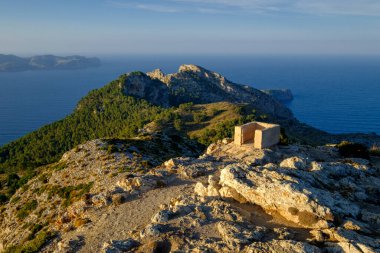 Sa Talaia, bir 446 metros, Alcudia, Mallorca, Balear adaları, İspanya, Avrupa