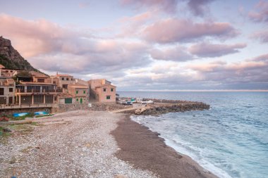 Port de Valldemossa, bilinen adıyla Sa Marina, Valldemossa, Mallorca, Balear Adaları, İspanya, Avrupa